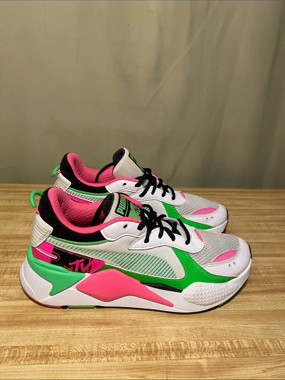 Puma Rider RS-X Tracks MTV POP Bold Official Collaboration with MTV 80’s Mens 8